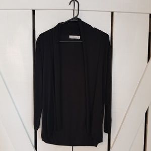 Zara Knit Open Black Sweater  - S